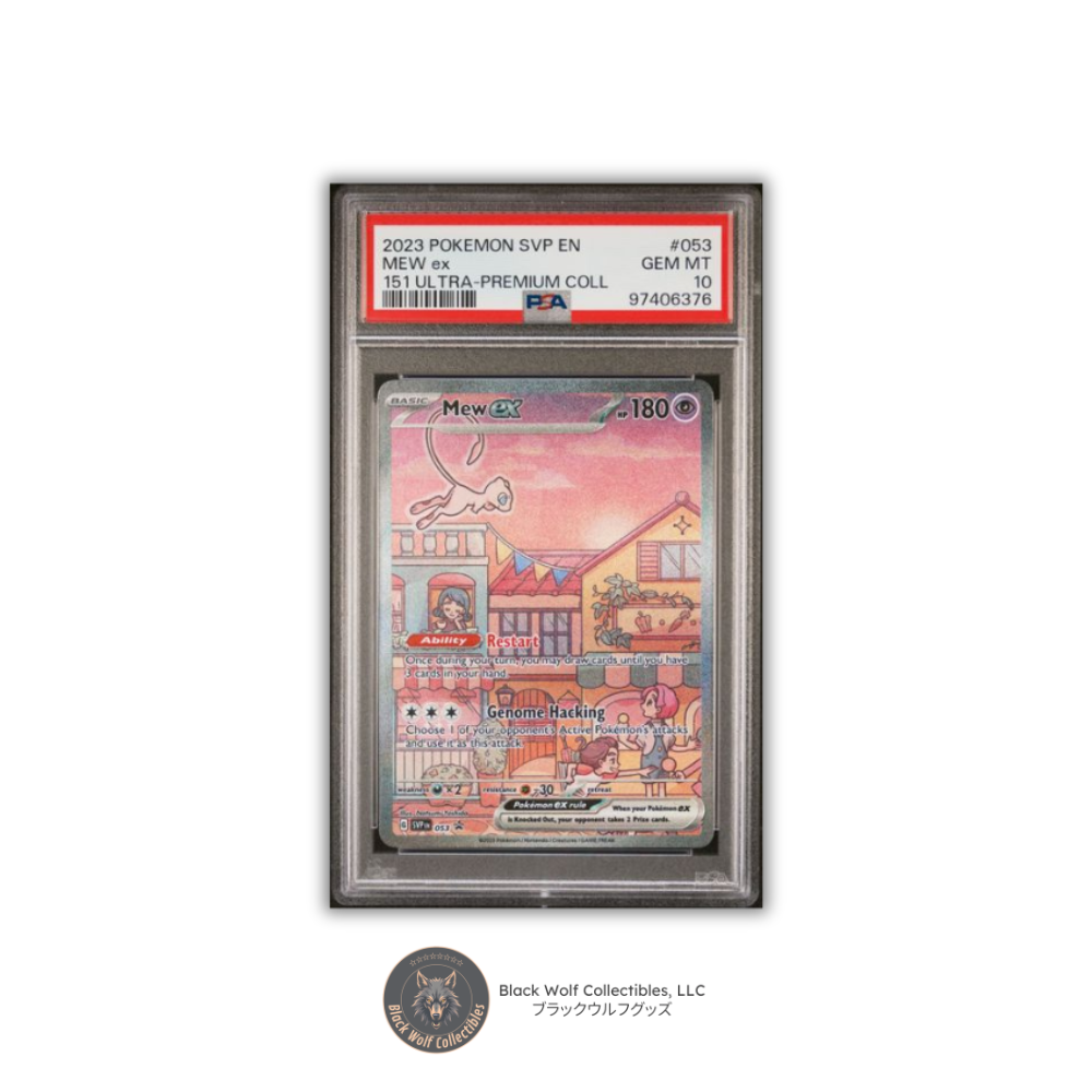 PSA 10 | 2023 POKEMON SVP EN-SV BLACK STAR PROMO #053 MEW ex 151 ULTRA-PREMIUM COLL