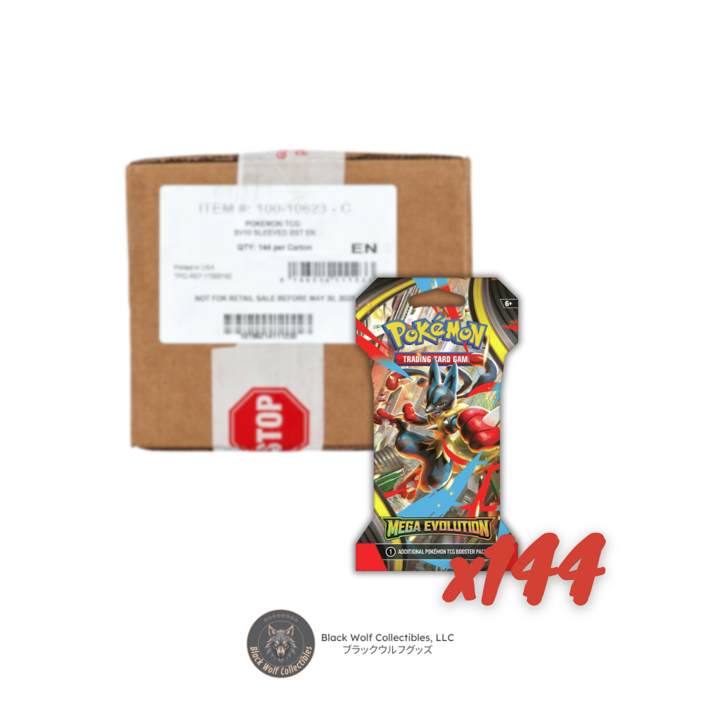 Mega Evolutions: Sleeved Booster Pack (Case)