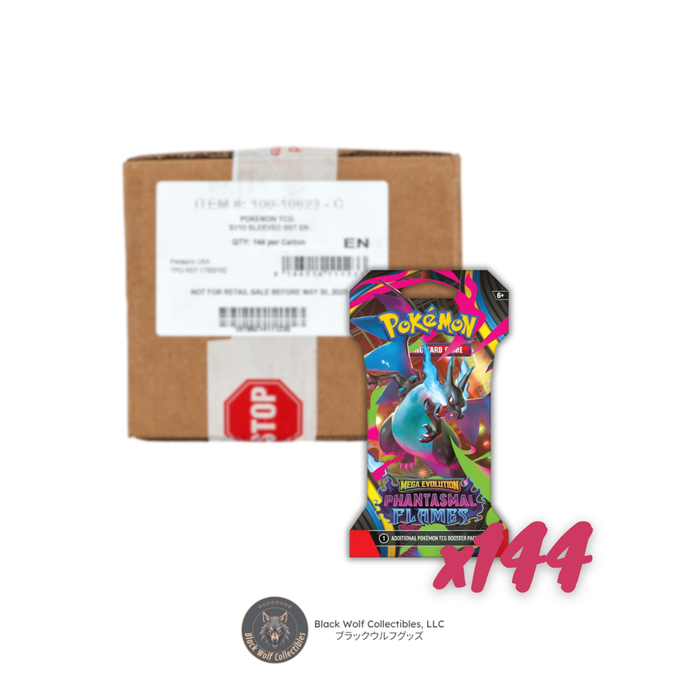 Phantasmal Flames: Sleeved Booster Pack (Case)