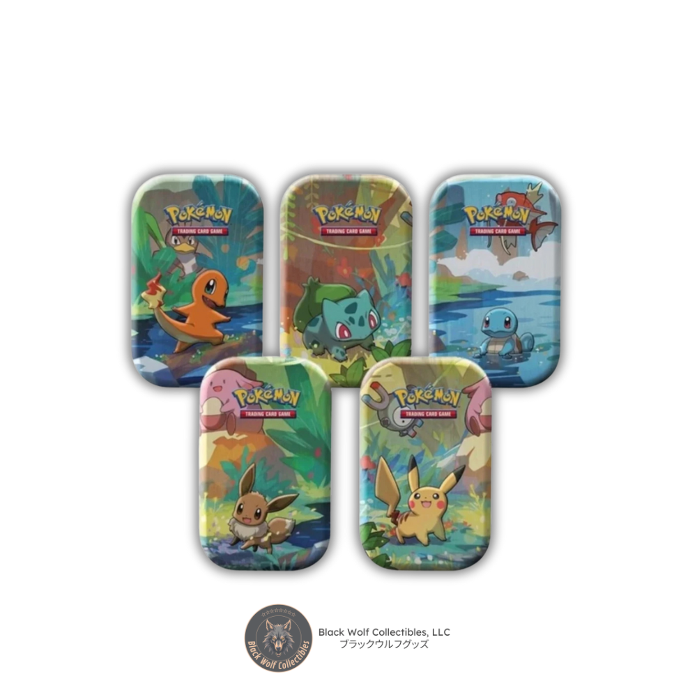 Pokemon TCG: Kanto Friends Mini Tin (Random Artwork)