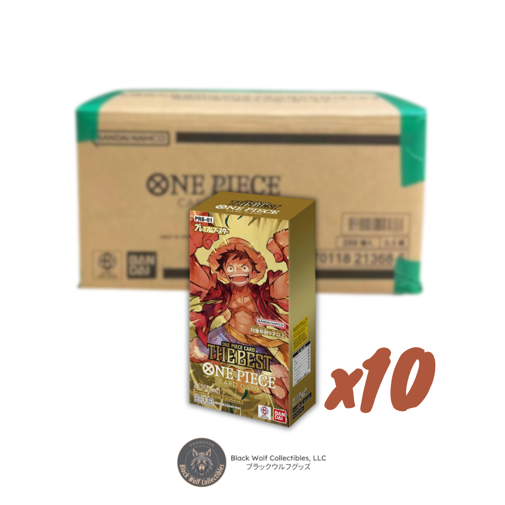 One Piece Card Game - The Best PRB-01 Booster Box (Japanese) (Case)