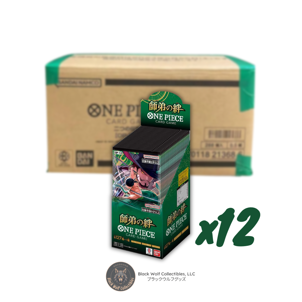 One Piece Card Game - Legacy Of The Master OP-12 Booster Box (Japanese) (Case)