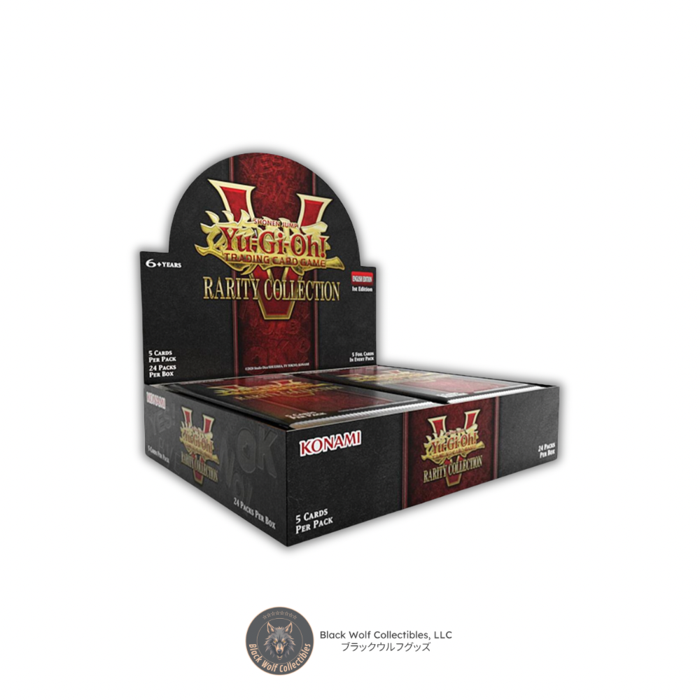 Rarity Collection 5: Booster Box (YGO) (Pre-Order) – Black Wolf
