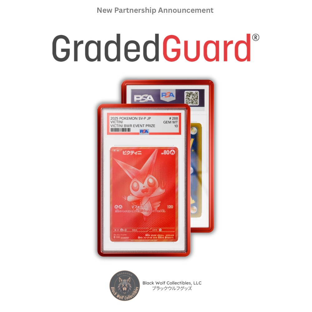 GradedGuard® Metallic Crimson (PSA) – Black Wolf Collectibles LLC