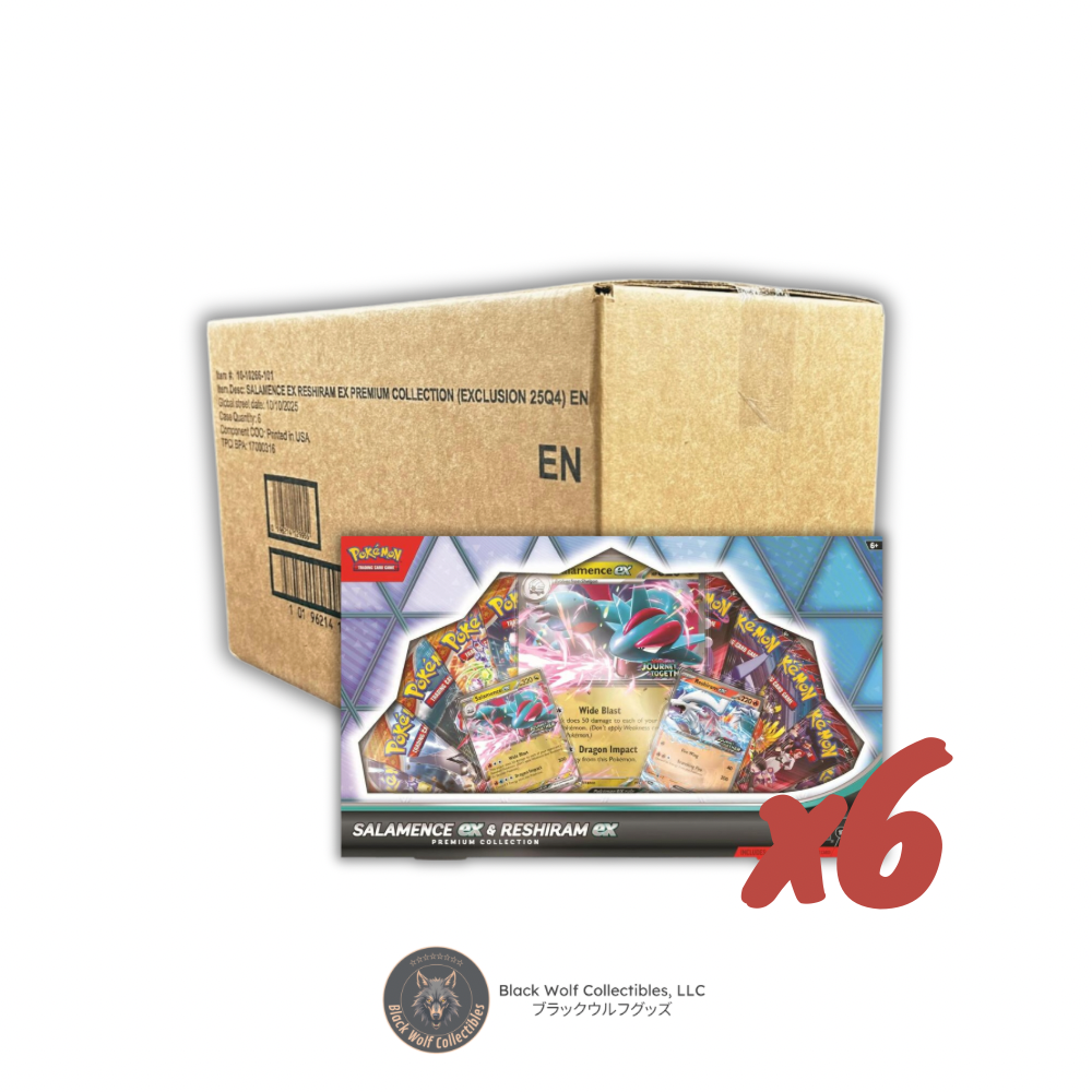Salamence ex & Reshiram ex Premium Collection Box (Case)