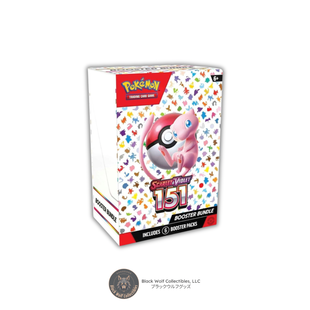 Pokemon TCG Scarlet & Violet 151 Booster Bundle Box - 6 Pack Booster Sealed Collection Sv: Scarlet & Violet 151 Pokmon TCG Cards Pokemon TCG Scarlet & Violet 151 Booster Bundle Box - 6 Pack Booster Sealed Collection Sv: Scarlet & Violet 151 Pokmon TCG Cards