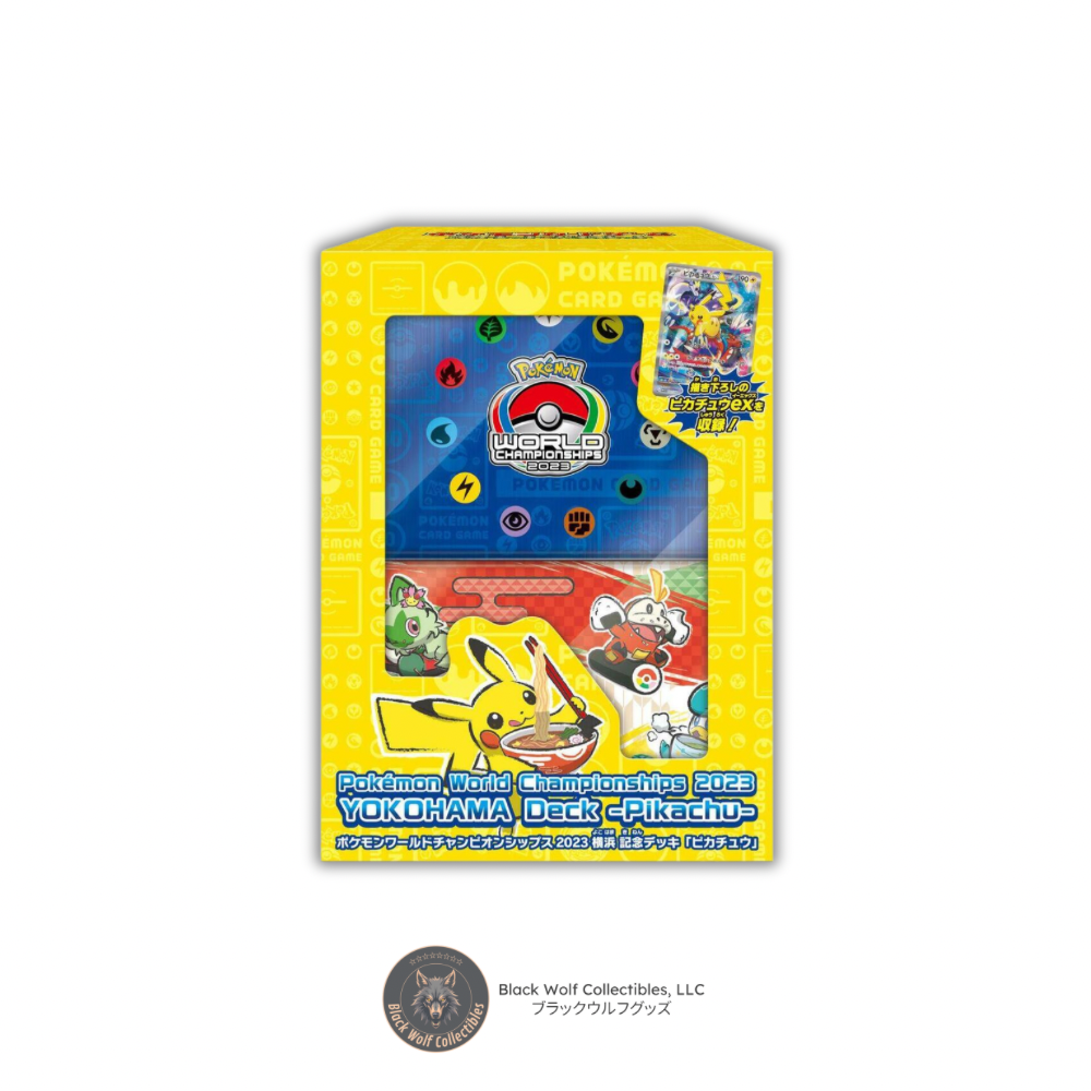 2023 World Championships Yokohama Deck: Pikachu ex - WCS23