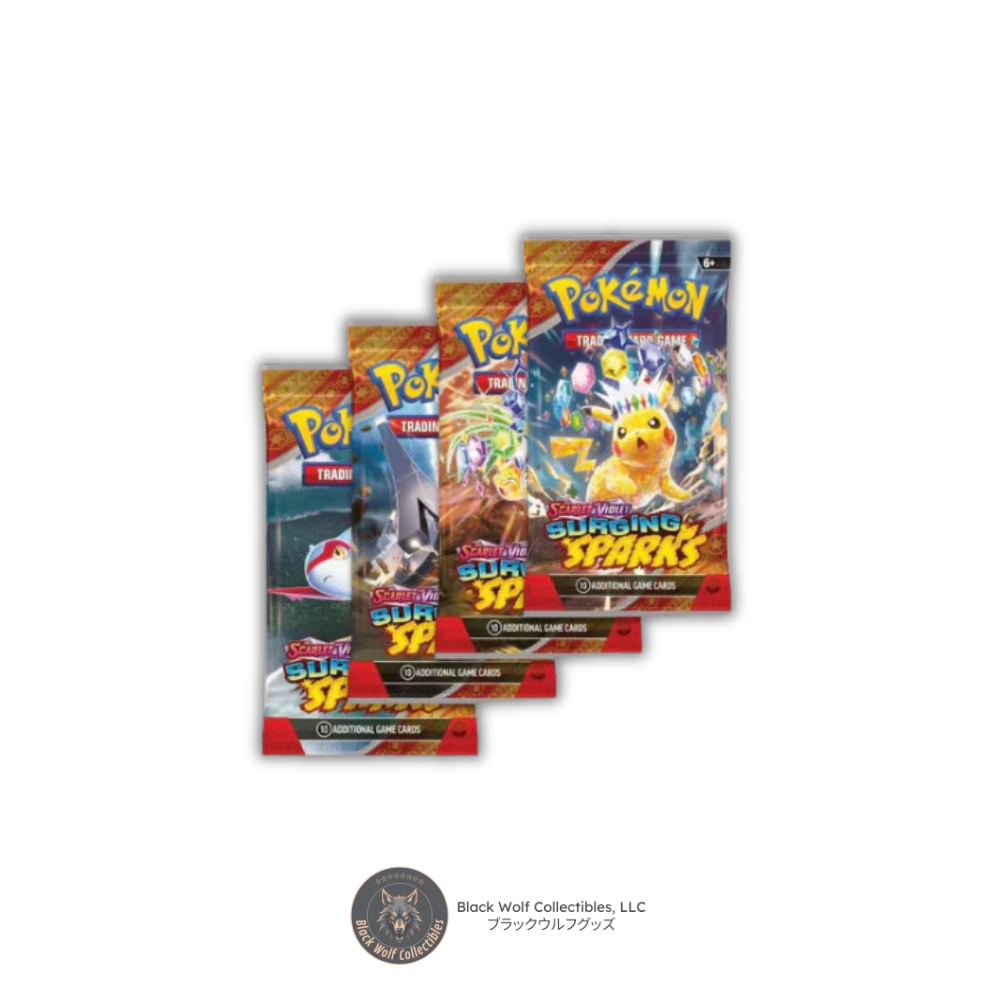 Surging Sparks: Booster Pack Black Wolf Collectibles LLC Surging Sparks: Booster Pack Black Wolf Collectibles LLC