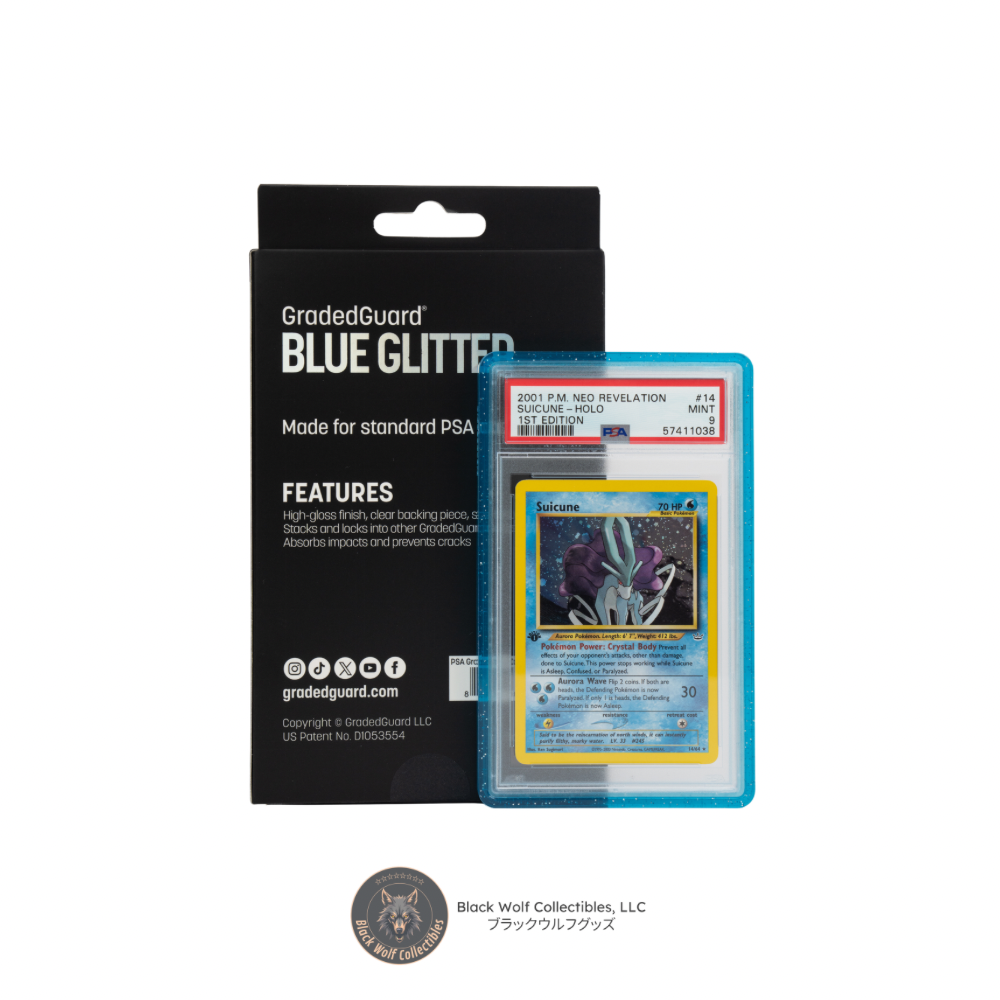 GradedGuard® Blue Glitter (PSA) - Hobby Store Exclusive
