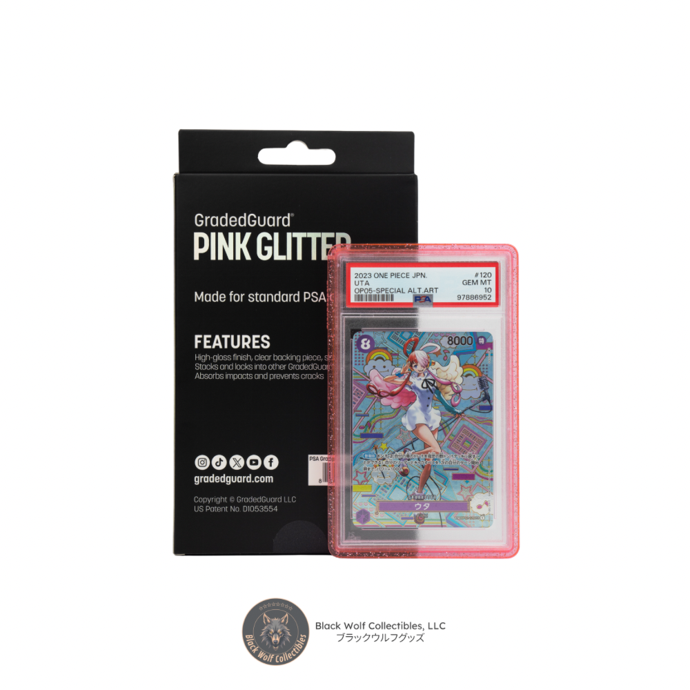 GradedGuard® Pink Glitter (PSA) - Hobby Store Exclusive