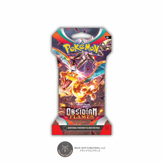 Obsidian Flames: Sleeved Booster Pack (New)