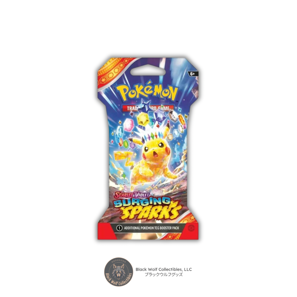 surging sparks sleeved booster box Surging Sparks Sleeved Booster Pack