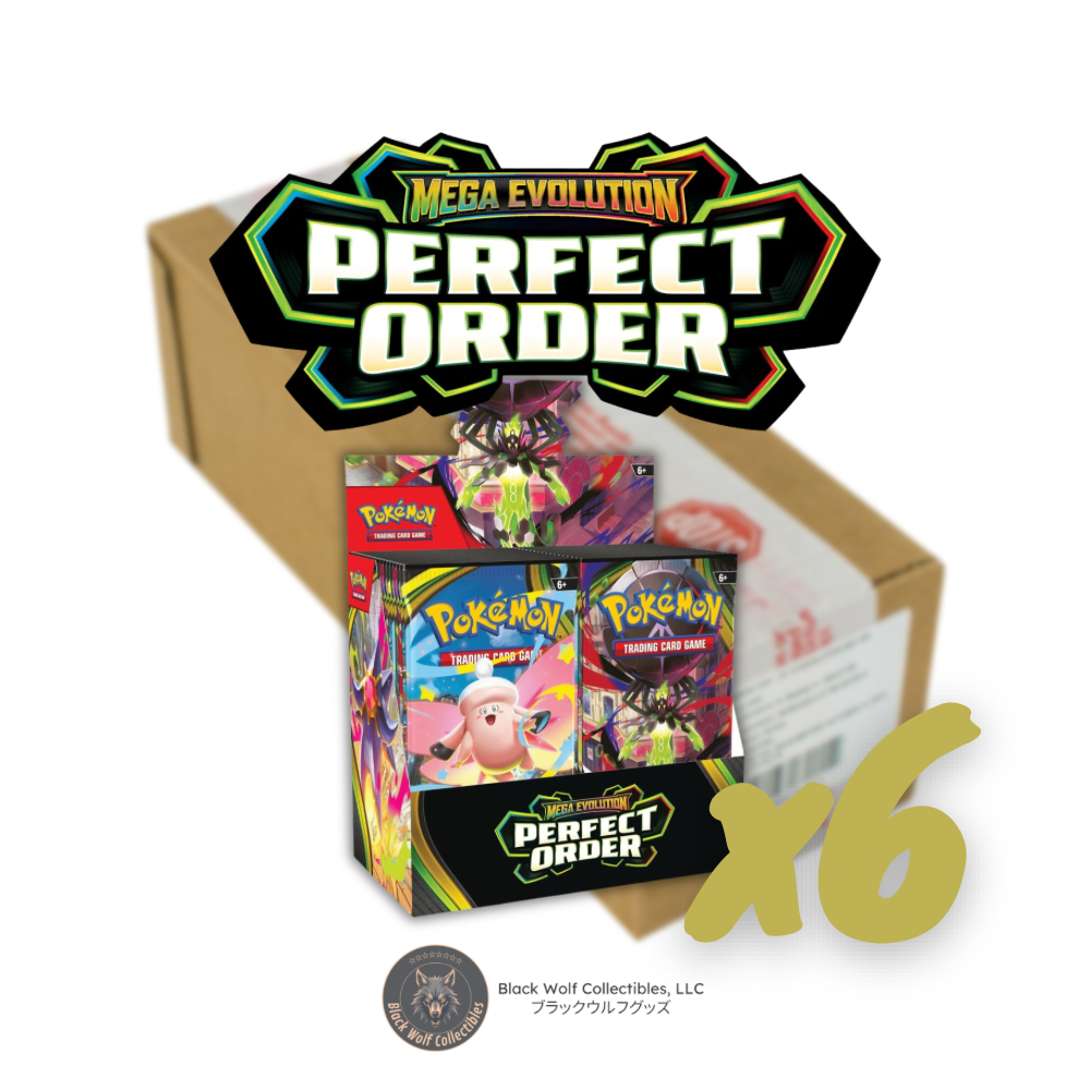 walmart mega evolution booster box Perfect Order: Booster Box (Case) – Black Wolf Collectibles LLC