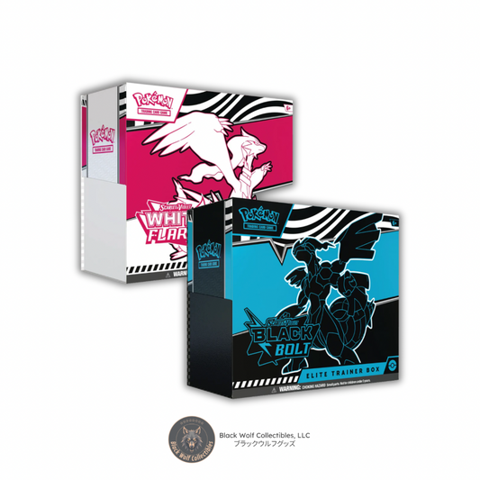 Scarlet & Violet: Black Bolt & White Flare Elite Trainer Box (Set)