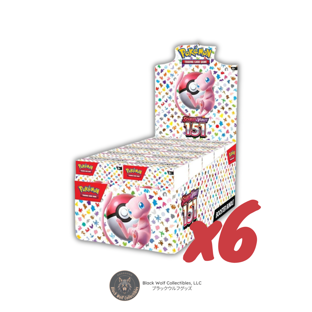 Pokémon 151: Booster Bundle Display (Master Case) – Black Wolf Collectibles LLC