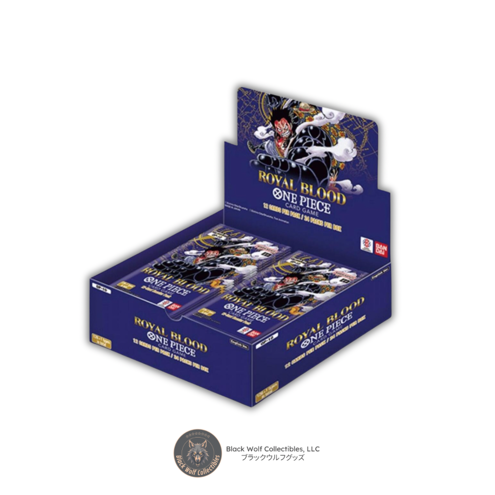 One Piece TCG: Royal Blood (OP-10) Booster Box – Black Wolf Collectibles LLC