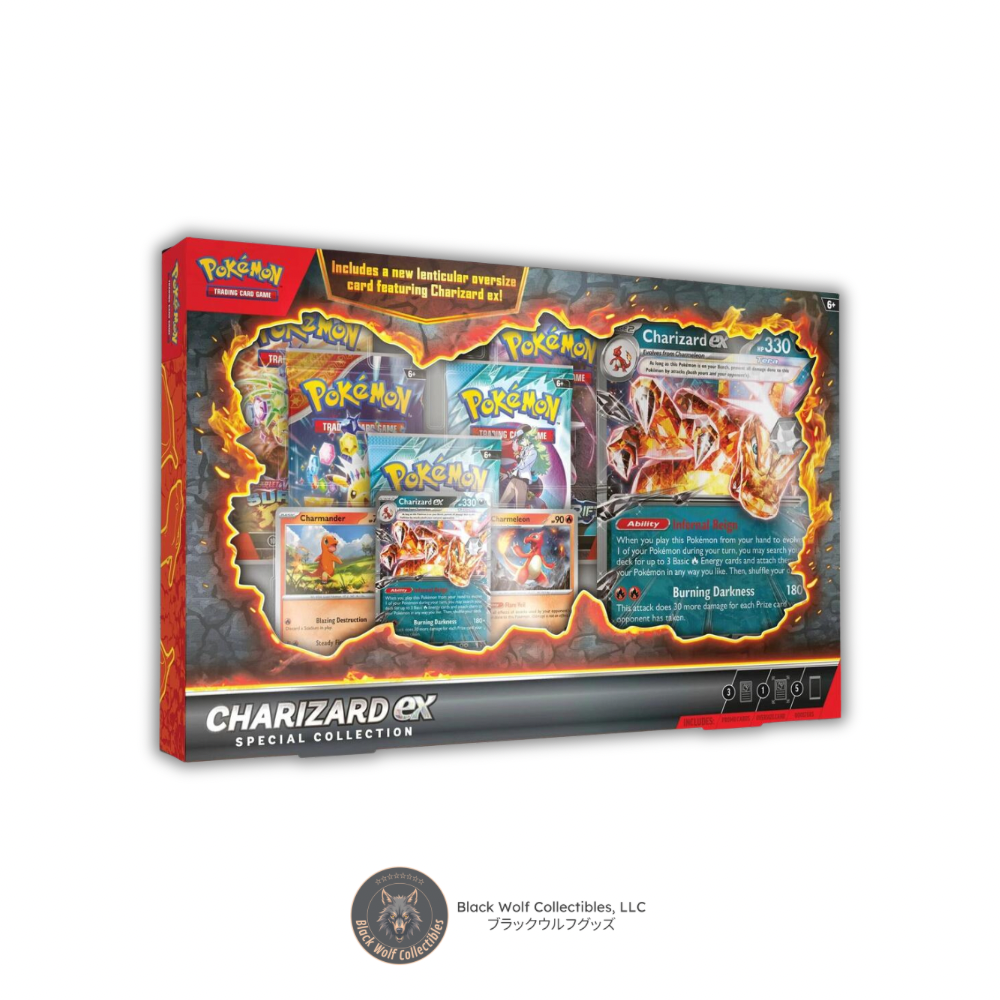 pokemon trading card games charizard ex special collection msrp Pokémon TCG: Charizard ex Special Collection – Black Wolf Collectibles LLC