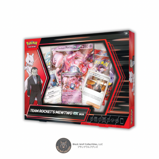 Pokémon TCG: Team Rocket’s Mewtwo ex Box