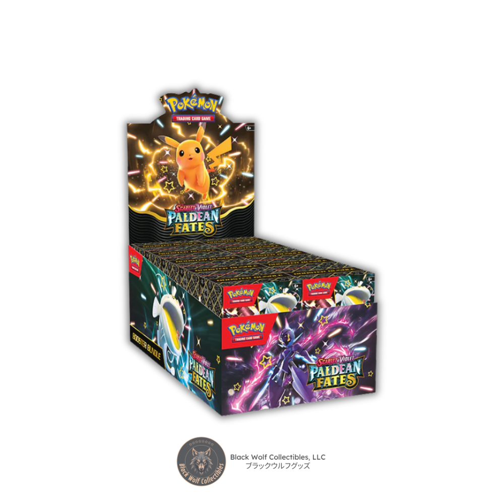 Paldean Fates: Booster Bundle (Display) – Black Wolf Collectibles LLC Paldean Fates: Booster Bundle (Display) – Black Wolf Collectibles LLC