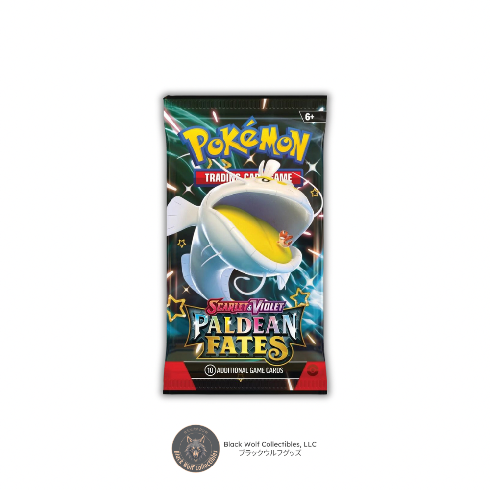 Paldean Fates: Booster Pack – Black Wolf Collectibles LLC