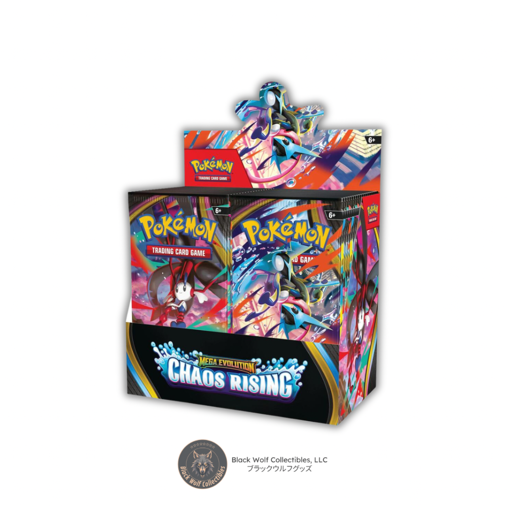 Chaos Rising: Booster Box (Pre-Order) Black Wolf Collectibles LLC Chaos Rising: Booster Box (Pre-Order) Black Wolf Collectibles LLC
