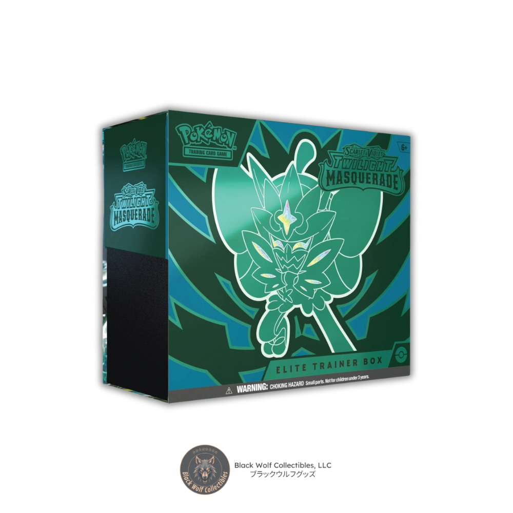 Pokemon Scarlet & Violet - Twilight Masquerade Elite Trainer Box Pokemon Scarlet & Violet - Twilight Masquerade Elite Trainer Box