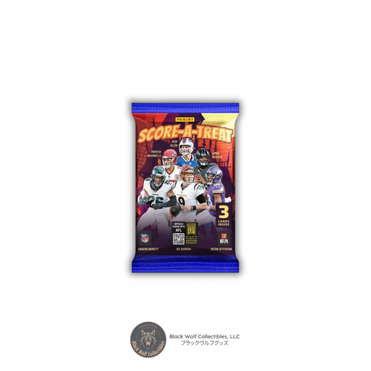 2025 Panini Score-A-Treat Halloween Football: Booster Pack