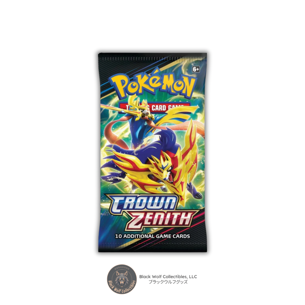 pokemon crown zenith booster box Crown Zenith: Booster Pack – Black Wolf Collectibles LLC