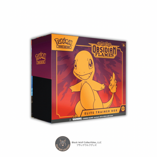 Obsidian Flames: Elite Trainer Box (New)