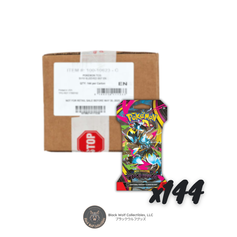 Pitch Black: Sleeved Booster Pack (Case) (Pre-Order)