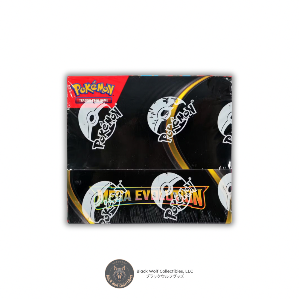 mega evolution regular booster box Mega Evolutions: Booster Box (Non-Enhanced) – Black Wolf Collectibles LLC