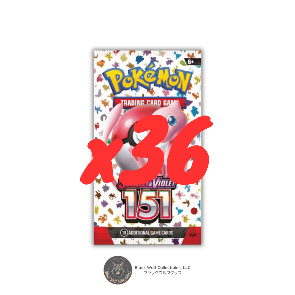 Pokemon 151: Booster Pack (English) (x36) Pokemon 151: Booster Pack (English) (x36)