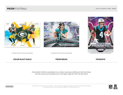 2025 Panini Prizm Football Hobby 12-Box Case