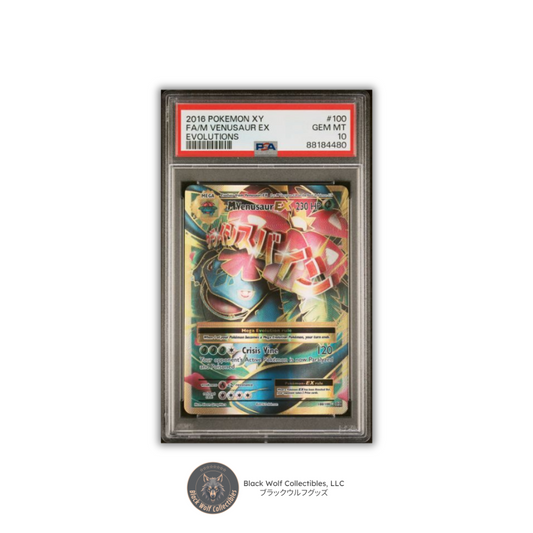 PSA 10 | 2016 POKEMON XY EVOLUTIONS #100 FA/M VENUSAUR EX EVOLUTIONS