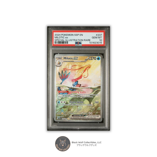 PSA 10 | 2024 POKEMON SSP EN-SURGING SPARKS #237 MILOTIC ex SPECIAL ILLUSTRATION RARE