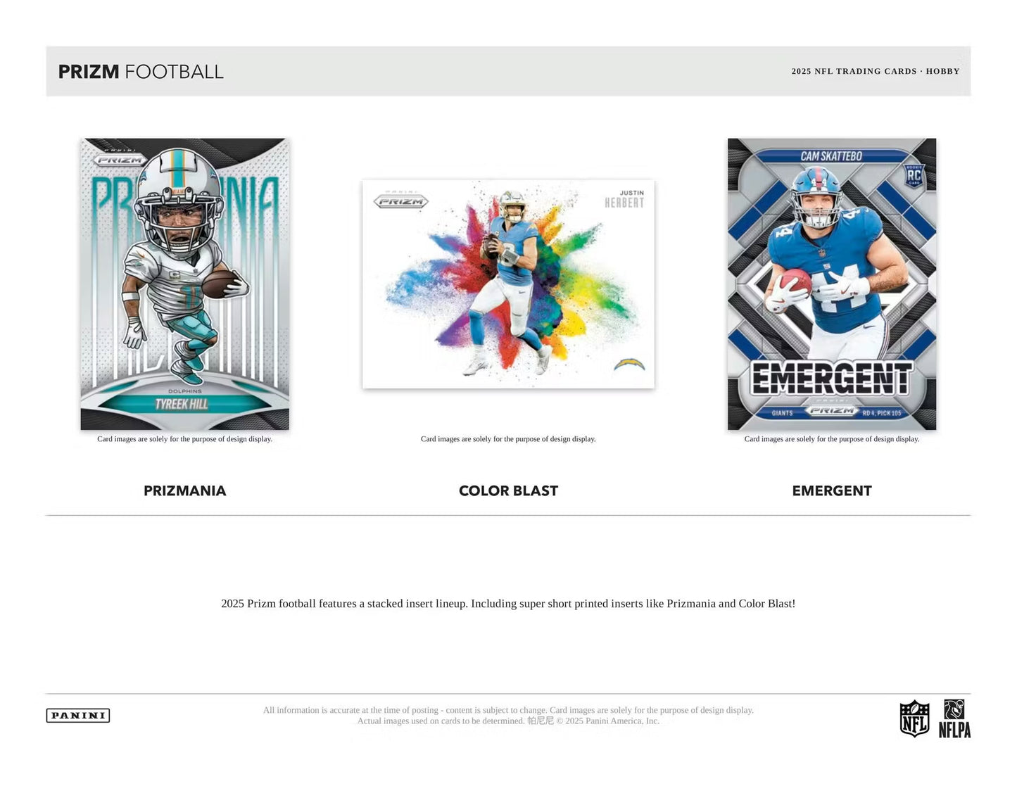 2025 Panini Prizm Football Hobby 12-Box Case