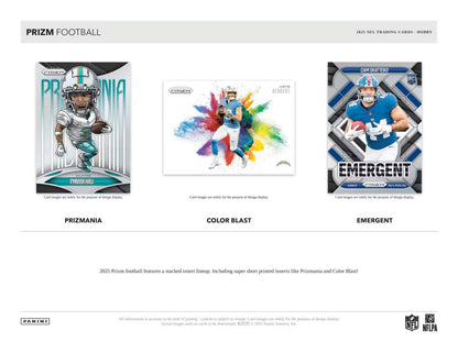 2025 Panini Prizm Football Hobby 12-Box Case