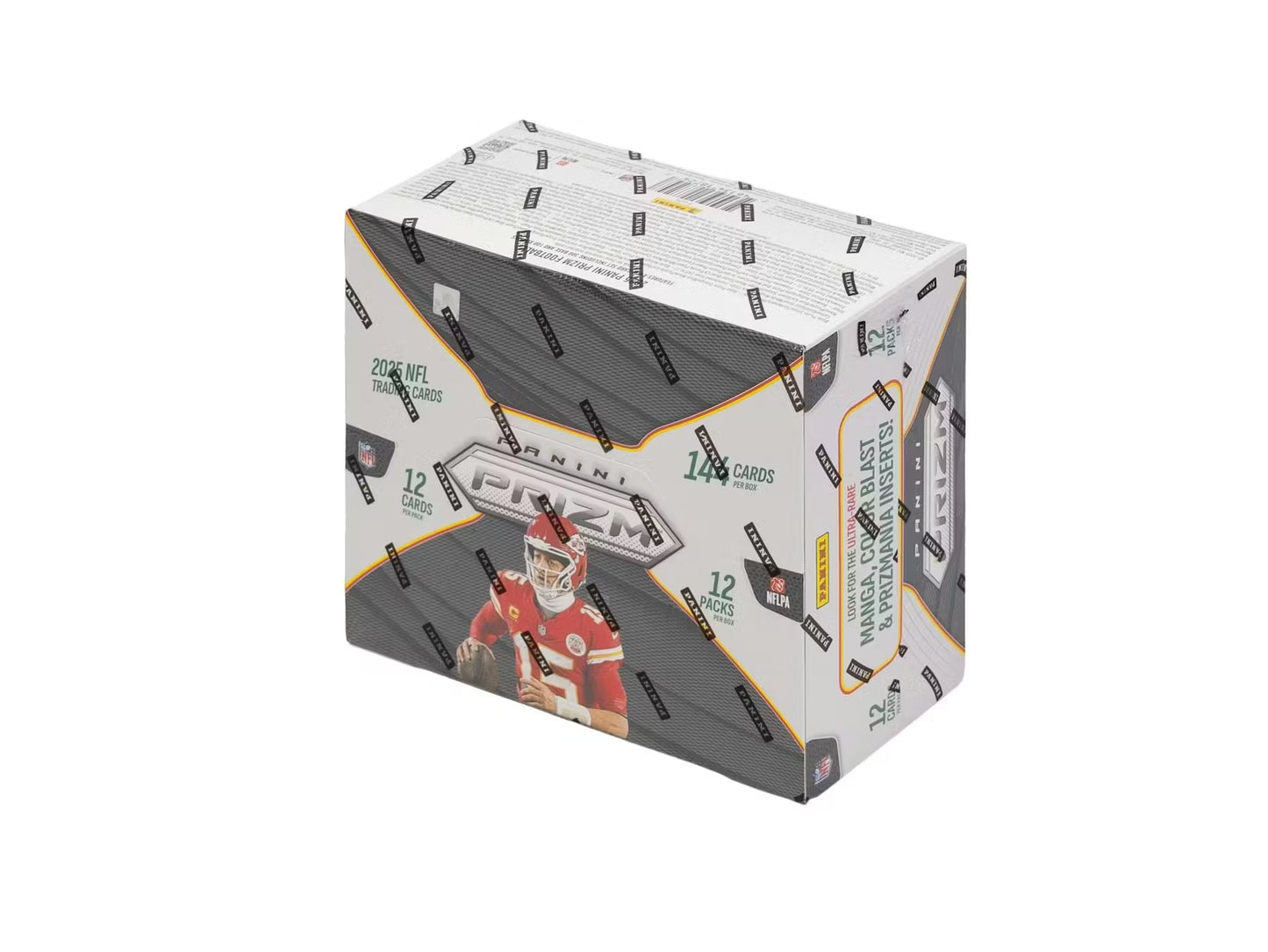 2025 Panini Prizm Football Hobby 12-Box Case