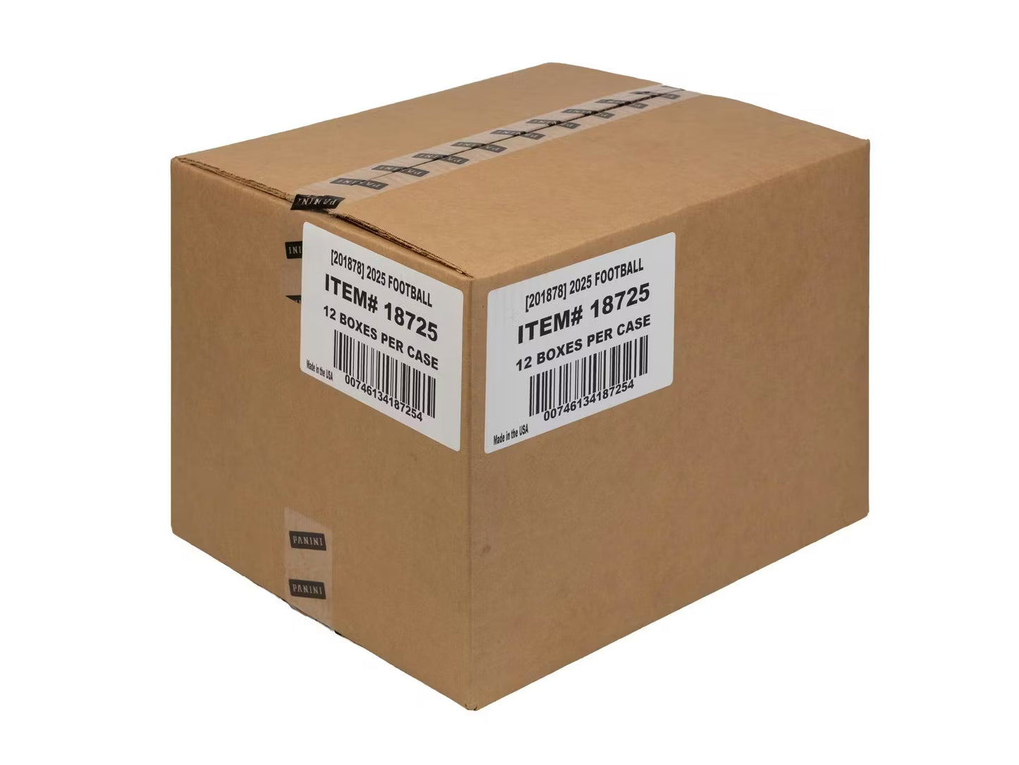 2025 Panini Prizm Football Hobby 12-Box Case