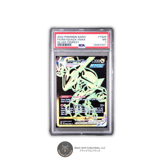 PSA 7 | 2022 POKEMON SWORD & SHIELD SILVER TEMPEST #TG29 FA/RAYQUAZA VMAX SILVER TEMPEST