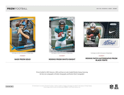 2025 Panini Prizm Football Hobby 12-Box Case