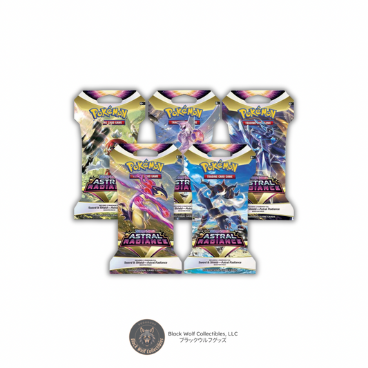 Astral Radiance: Sleeved Booster Pack Art Bundle (Set of 5)