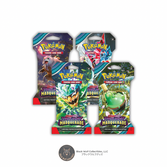 Twilight Masquerade: Sleeved Booster Pack Art Bundle (Set of 4)