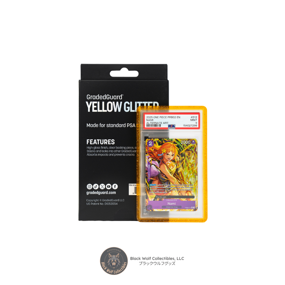 GradedGuard® Yellow Glitter (PSA) - Hobby Store Exclusive