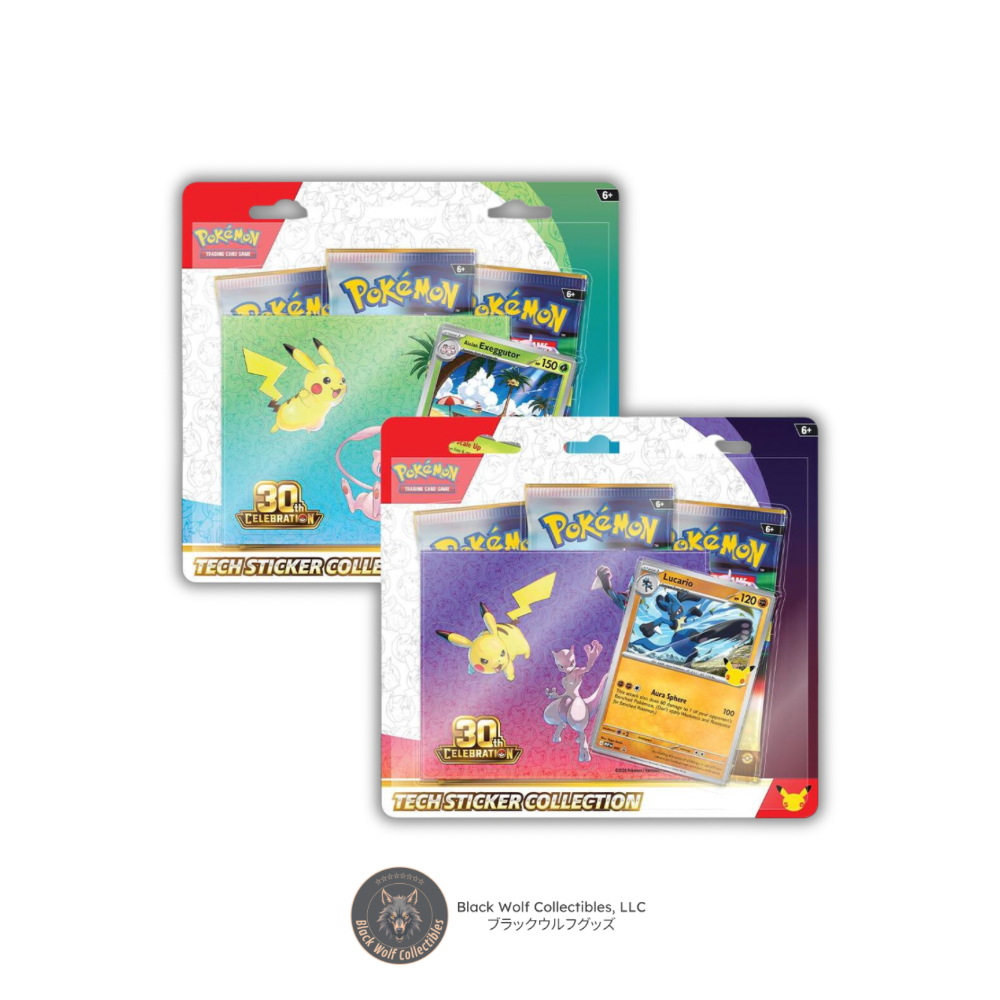 30th Celebration: Tech Sticker Collection (Set of 2) (Pre-Order
