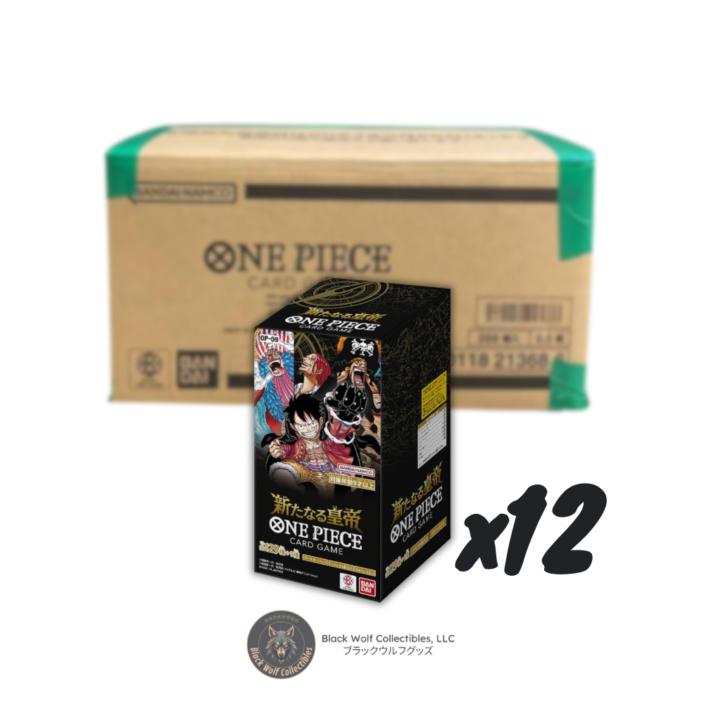 One Piece Card Game - The New Emperor OP-09 Booster Box (Japanese) (Case)