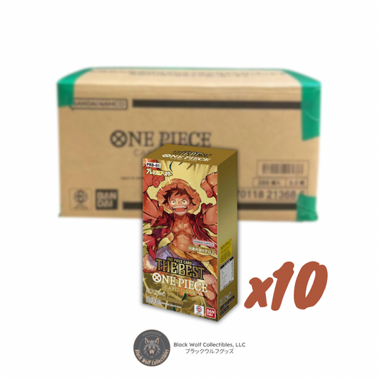 Sealed Cases: One Piece Black Wolf Collectibles LLC Sealed Cases: One Piece Black Wolf Collectibles LLC