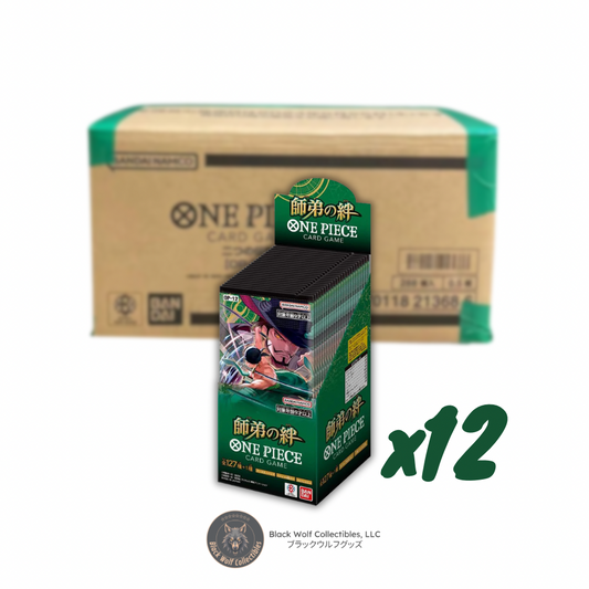 One Piece Card Game - Legacy Of The Master OP-12 Booster Box (Japanese) (Case)