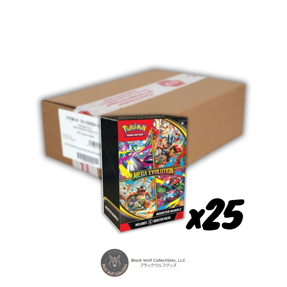 Mega Evolutions: Booster Bundle (Case) – Black Wolf Collectibles LLC