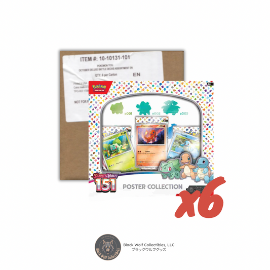 Pokemon 151: Poster Collection (Case)